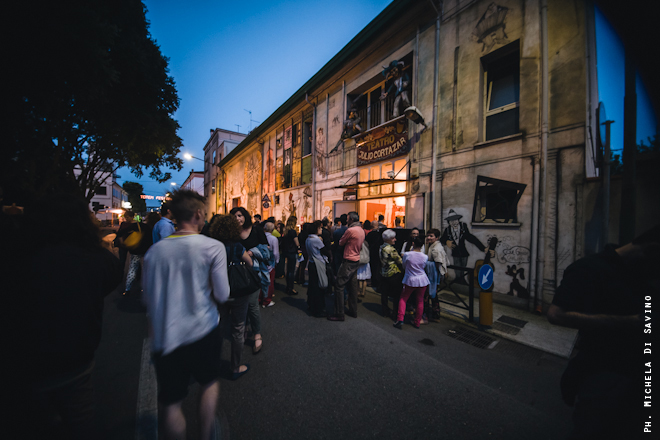 Teatro Cortazar - esterno via