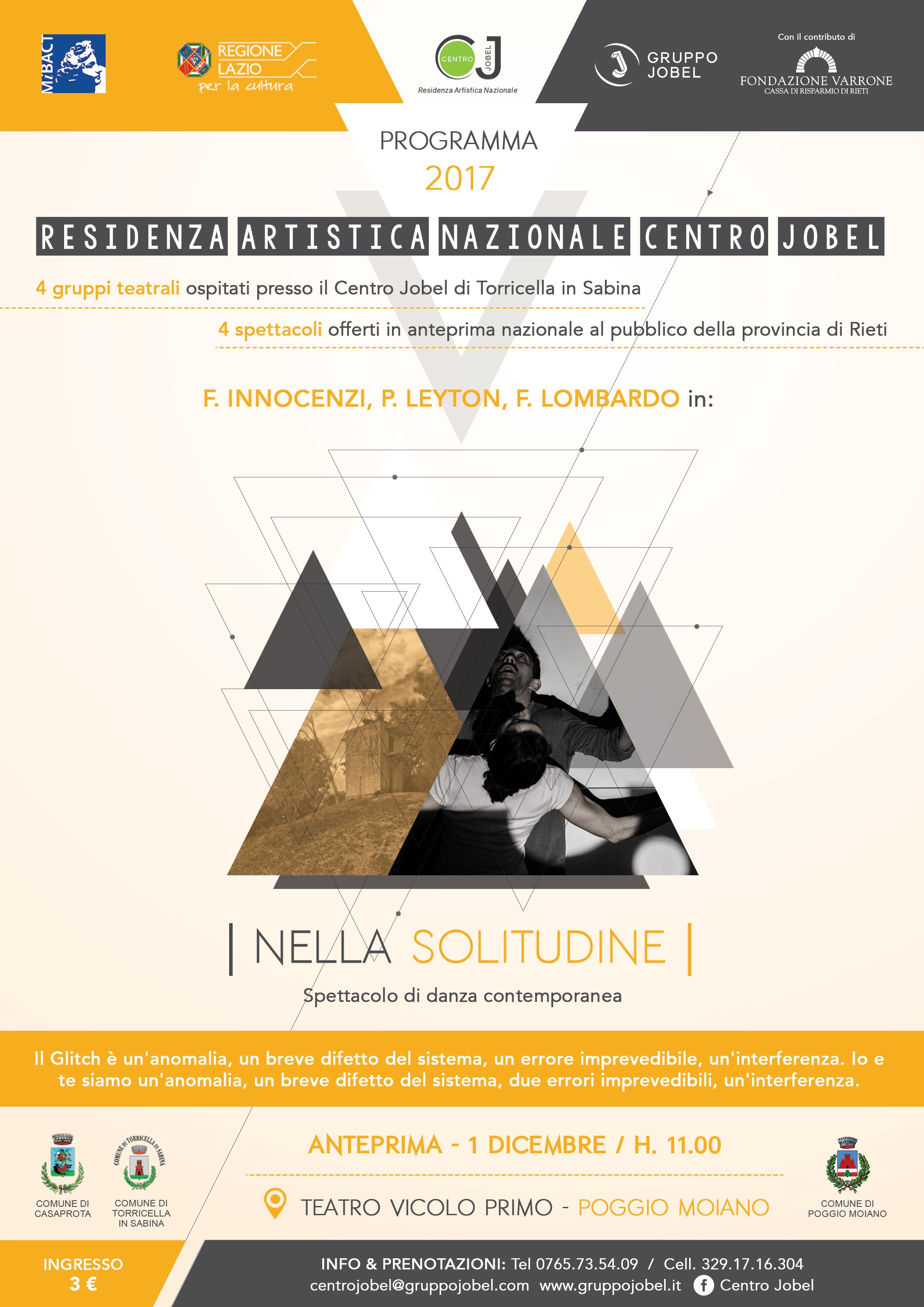 "NELLA SOLITUDINE" - di F. Lombardo, P. T. Leyton, F. Innocenzi