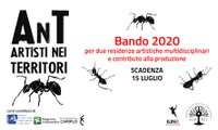AnT Bando 2020: 2 residenze artistiche multidisciplinari e contributo alla produzione