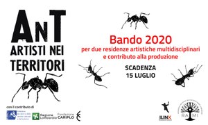 AnT Bando 2020: 2 residenze artistiche multidisciplinari e contributo alla produzione