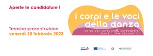 I Corpi e le Voci della Danza, via al corso di alta formazione
