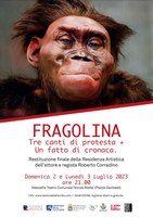 Roberto Corradino in residenza al Teatro Le Forche
