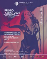 Premio Cerati 2022 il 18 dicembre a Palmi