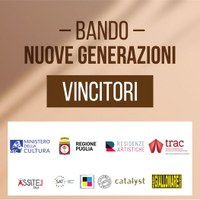 I vincitori del bando "Nuove Generazioni"